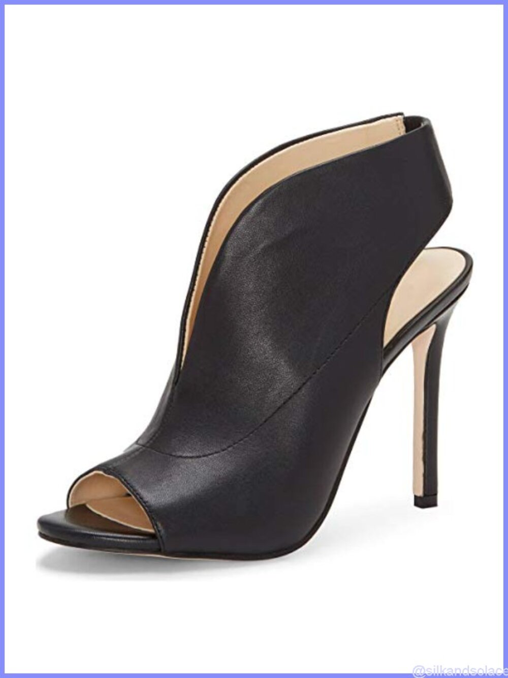 Slingback Peep Toe Stiletto High Heel Sandals Ankle Boots Cutout Party Office